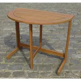 Merxx Porto Gartentisch 90 x 60 cm braun klappbar