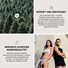 SCHIESSER Ganzjahresbettdecke Hygge | 155 x 220 cm | Weiß (Karton)