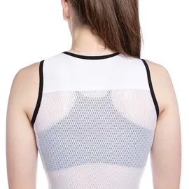 Bioracer Ärmelloses Baselayer Weiß XL