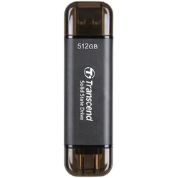 ESD310 Portable SSD 512 GB externe SSD Festplatte USB Typ-A, Typ-C