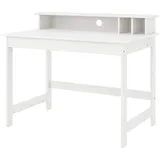 Interlink Schreibtisch Hilda Kiefer massiv / Weiß