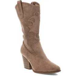 Beige Stiefel S.Barski Elegante Damenschuhe, 41