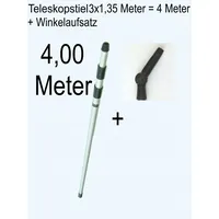 EXCOLO Besen Teleskopstiel 4 m