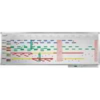 Legamaster Jahresplaner 50 x 150 cm Grau/Weiß
