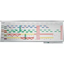 Legamaster Jahresplaner 50 x 150 cm Grau/Weiß