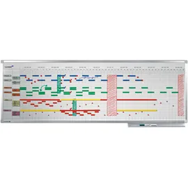 Legamaster Jahresplaner 50 x 150 cm Grau/Weiß