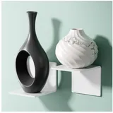 luxuskollektion Wandregal 2er-Set 10 x 10 x 10 cm Weiß
