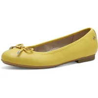 Inuovo Tamaris Comfort Damen Ballerinas aus Leder mit Schleife,