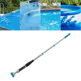 Tragbarer Poolsauger Mit Einziehbarem Aluminiumrohr, Hochleistungsmotor Und Leichtem, Kabellosem Design Für Whirlpools Und Böden.