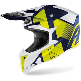 Airoh Helmet Wraap Raze Blue Gloss
