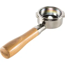 Gaggia Holzsiebträger bodenlos Edelstahl und Eschenholz 1 St.