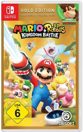 Mario & Rabbids 1 Kingdom Battle Gold Edition - Switch-Modul
