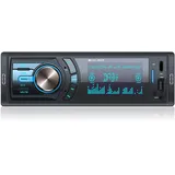 Caliber Autoradio Bluetooth 1DIN, DAB+/FM Tuner, 4x75W, USB/Micro SD, 2.1A Ladefunktion, Aux-in, Freisprecheinrichtung, Externes Mikrofon, RCA Ausgang, DAB+ Antenne, 85mm, MP3/WMA/APE/FLAC/AAC