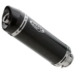 Shark Auspuff Street GP Auspuffsystem mit EG/BE Carbon, Dämpferlänge: 360 mm
