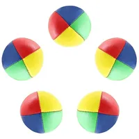 Diabolo Freizeitsport Jonglierbälle 5er Set (vierfarbig), Ø 62mm, 100g