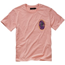 Tee Library/Wenotfat Herren T-Shirt Regular Fit Rose bedruckt - S