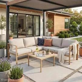 Svita Missouri Loungeset 4-tlg. beige