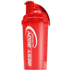Eiweiß Shaker - rot - Design Best Body Nutrition - Stück