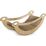 BabyGO Bogenwippe, in Hellbraun - (B)110 x (H)30 x (T)41 cm - ab 3 Jahren