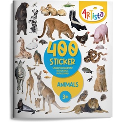 Artista, Sticker, Stickerbuch Tiere (MQ3)