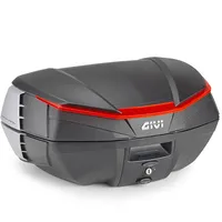 GIVI V49 Air, Topcase Monokey - Schwarz/Silber Rot /