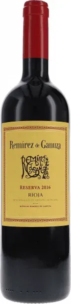 Reserva Remirez de Ganuza 2016