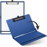 Sax design Klemmbrett 2-750-22 DIN A5 auf DIN A4 blaubeere Kunststoff, 1 St.