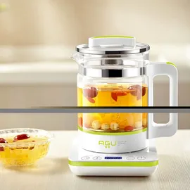 AGU Wasserkocher, 6In1 Multifunktionaler Sprudel - Weiß