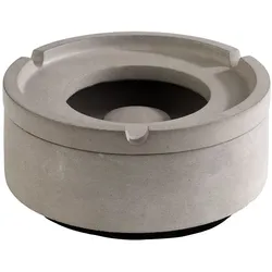 APS Germany Wind Aschenbecher Beton Ø10,5cm, Rund, Grau, Beton, 10,5 cm, 50 mm