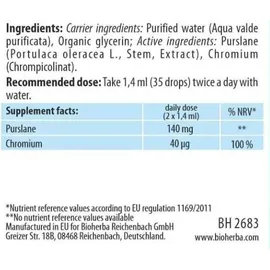BIOHERBA R Portulak Tropfen 100 ml