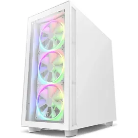 NZXT H7 Elite 2023 White weiß, Glasfenster