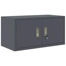 vidaXL Aufbewahrungsschrank 80 x 40 x 40 cm Anthrazit/Grau