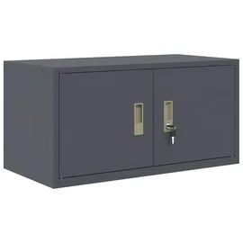 vidaXL Aufbewahrungsschrank 80 x 40 x 40 cm Anthrazit/Grau