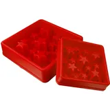 EAT SLOW LIVE LONGER Star Red L