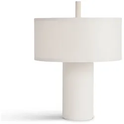 New Works - Margin Portable Tischleuchte White Canvas - cm