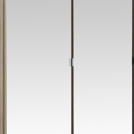 WIMEX Imago 180 x 199 x 58 cm Eiche Sägerau Nachbildung mit Spiegeltüren