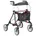Rollator Plus mit extra weichen Komfort Rädern anthrazit/dunkelrot