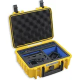 B&W International B&W DJI Action 3 Case yellow 1000/Y/Action3, Action Cam Zubehör, Gelb für Osmo und 5