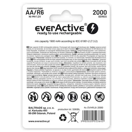 Everactive AA 1900 mAh 4 St.