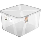 Rotho Aufbewahrungsbox Lona inkl. Deckel 25 L transparent