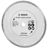 Bosch Diamanttrennscheibe Turbo Ø 230 mm