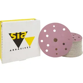 sia Abrasives Sia Scheibe mit Loch, 1950 siaspeed, 150, 15-Loch Korn 60