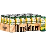 Warsteiner Naturradler Zitrone mit 2% Alkohol, naturtrübes Radler, Dosenbier EINWEG (24 x 0.5 L Dose)