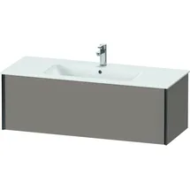 Duravit XViu Waschtisch-Unterschrank XV40280B243 121 x 40 x 48 cm, basalt matt, 1 Auszug, wandhängend, schwarz matt