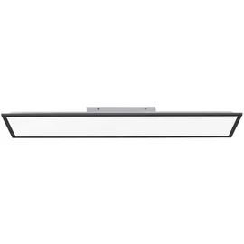 just light. LED-Deckenleuchte Flat 1-flammig 120 x 30 cm schwarz