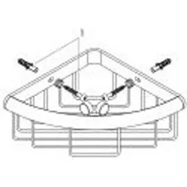 Hansgrohe Logis Universal Seifenkorb 41710000