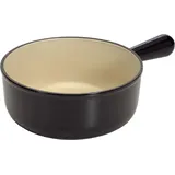 Le Creuset Caquelon Caquelon, Schwarz