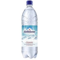 Adelholzener classic naturliches mineralwasser, NATRIUMARM mit kohlensaure, 6er Pack, EINWEG (6 x 1 l)