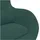 vidaXL Eiersessel Dunkelgrün Samt 63 x 73 x 90 cm drehbar
