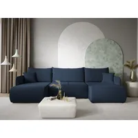Fun Möbel Wohnlandschaft Sofa mit Schlaffunktion CALGARY Stoff Curio